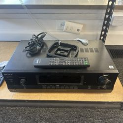 Sony Receiver w Remote