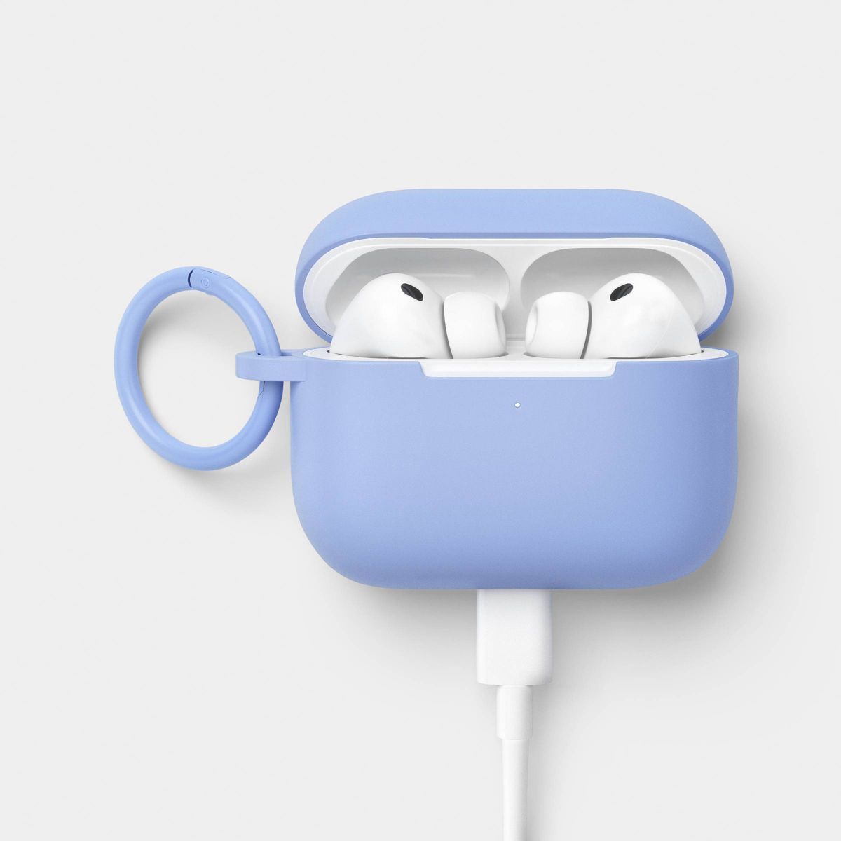 heyday AirPods Pro (3rd Generation) Silicone Case with Clip - Periwinkle Blue