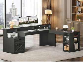 L Shaped Gaming Desk