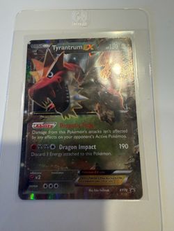 2015 POKEMON XY BLACK STAR PROMOS XY70 TYRANTRUM EX