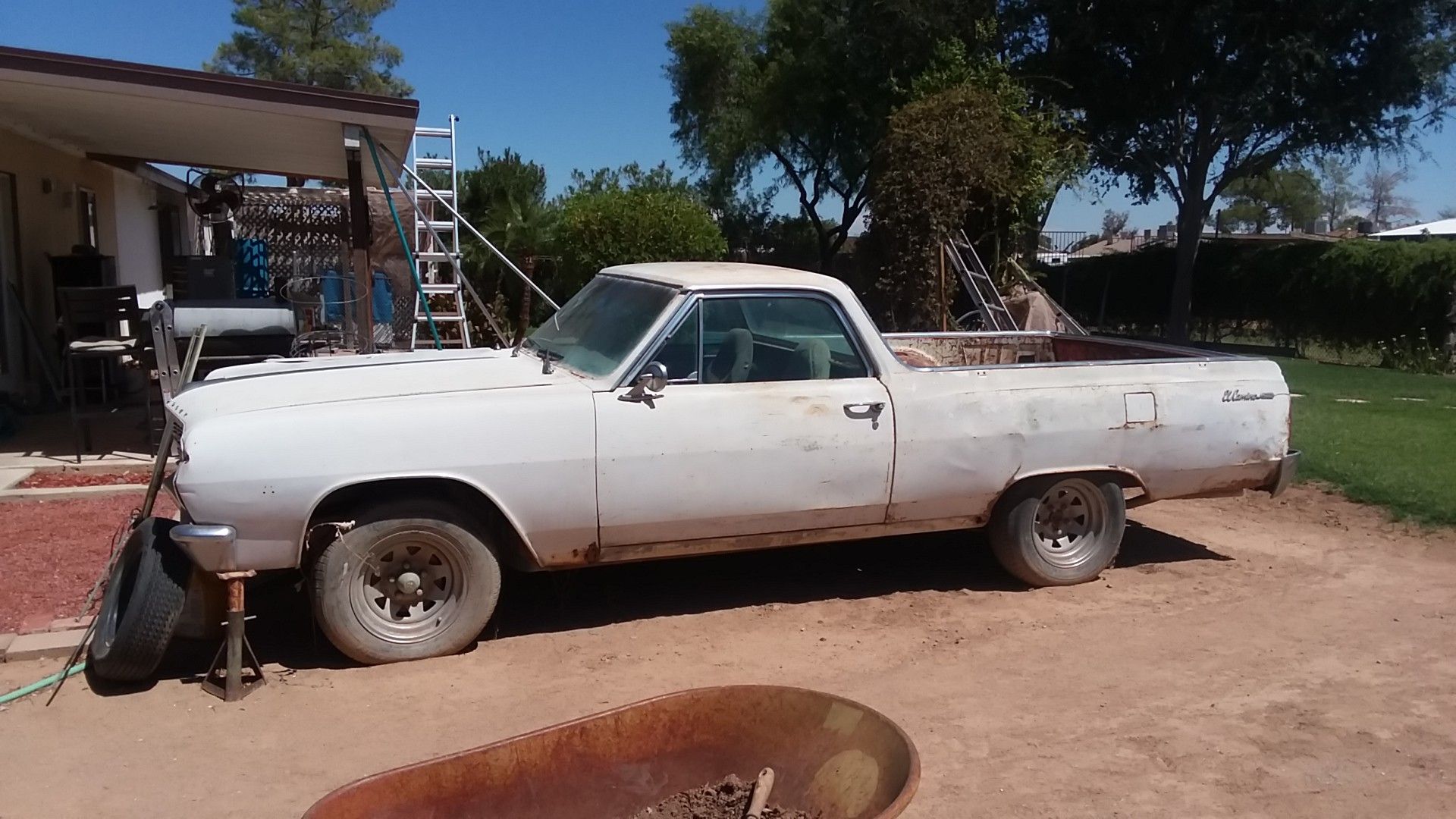1965 el camino with title would run with replace carb