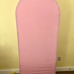 Pink Arch Cover With Metal Arch