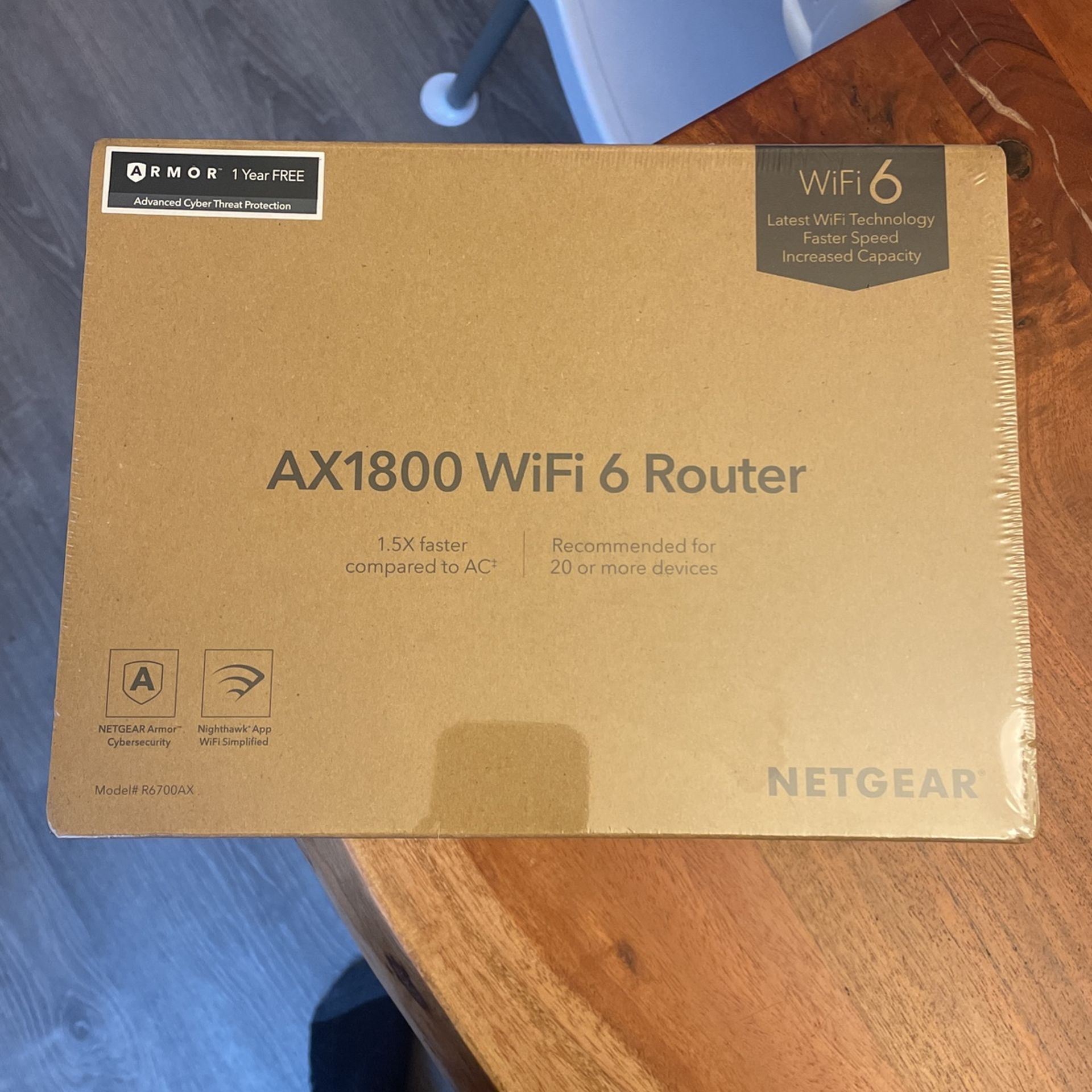 NetGear AX1800 WiFi 6 Router