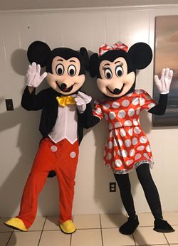 Mickey and Minnie Mouse Costumes