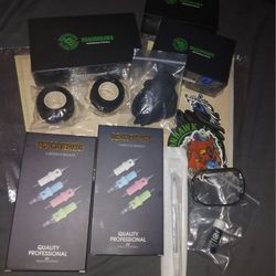 Tattoo Kit | Dragonhawk S6 Tattoo Machine Pen Starter Bundle