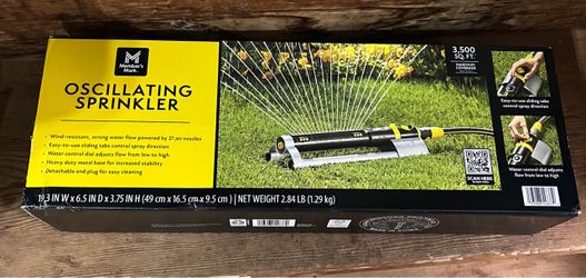 NEW LAWN SPRINKLER