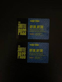 Hard Trip 2 Shuttle Passes