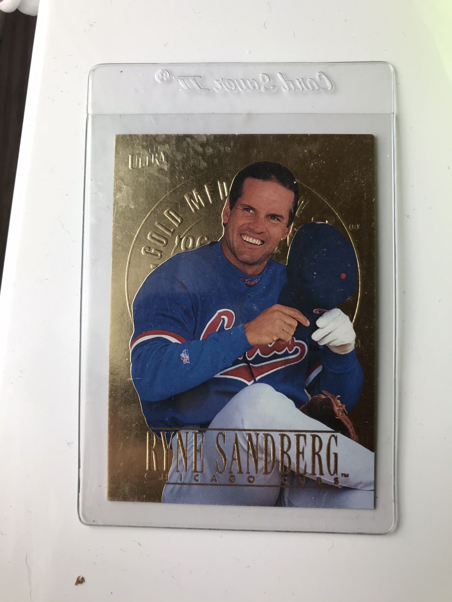 Ryne Sandburg Gold Baseball card!
