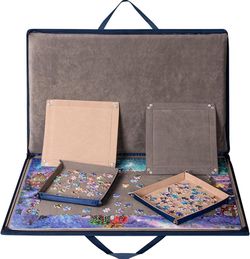 Lavievert 1000 Piece Puzzle Board with Case