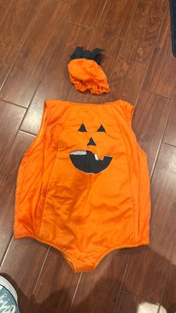 Kids pumpkin costume