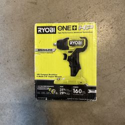 RYOBI ONE+ HP 18V Brushless Cordless Compact 3/8 in. Impact Wrench (Tool Only)