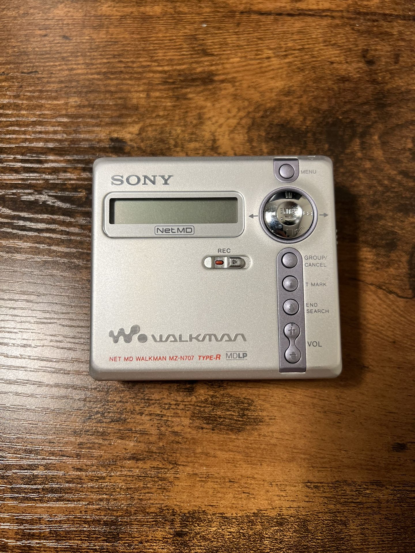 Sony MZ-N707 Minidisc Player