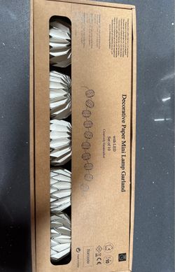 Mini lamp Garland