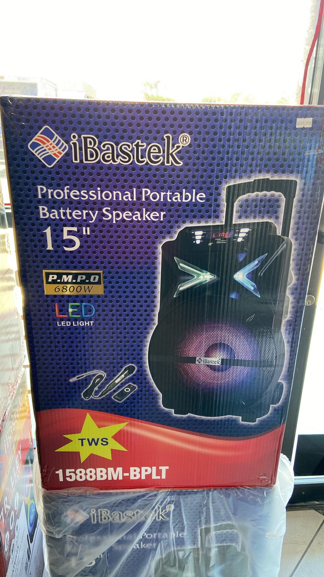Bluetooth Speaker 15 Inch