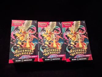 Pokemon Ascended Heroes-Booster Bundle
