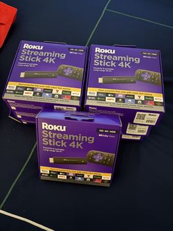 Roku Streaming Stick 4K (Never Used)