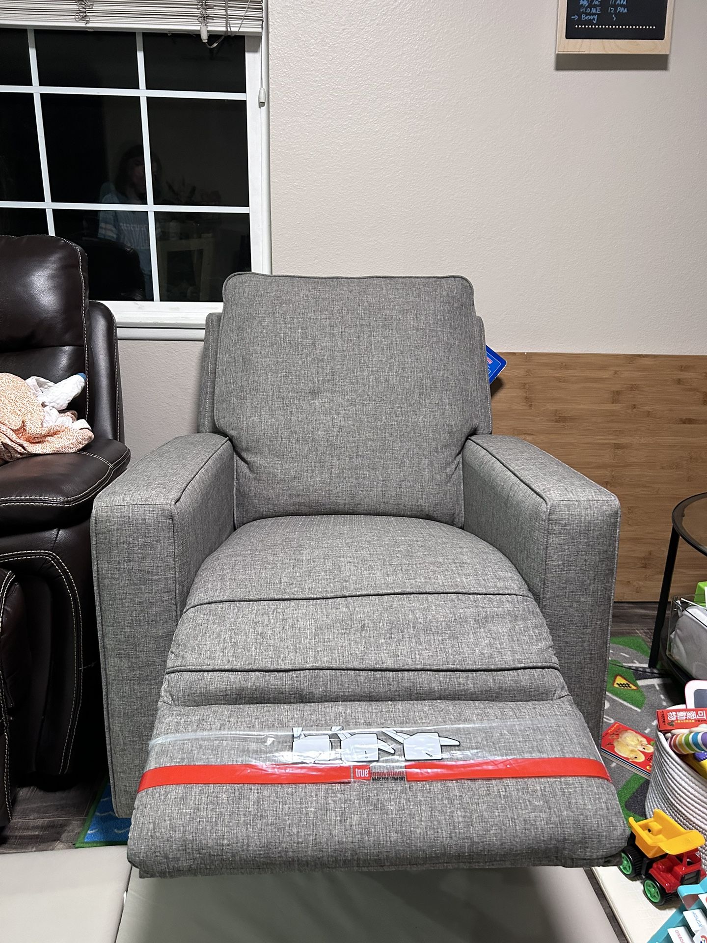 True Innovations Costco Recliners Fabric Swivel Chair True - Main Image