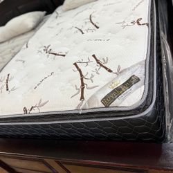 Twin Size New Royal Touch Memory Foam Pillow Top Mattress 