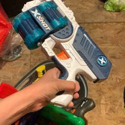 X shot Nerf Gun