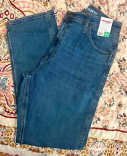 💯 Authentic - Brand New w/Tags - 38x32 WRANGLER Mens Denim Jeans. 💯