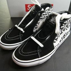 Supreme Vans Monogram S Logo Skate Grosso Mid Size 10.5 M