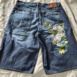 Mens Denim Shorts