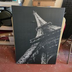 Eiffel Tower Canvas Picture 40x30