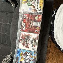 4 PS3 Games 