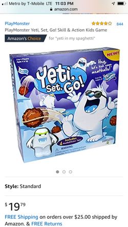 YETI, SET, GO
