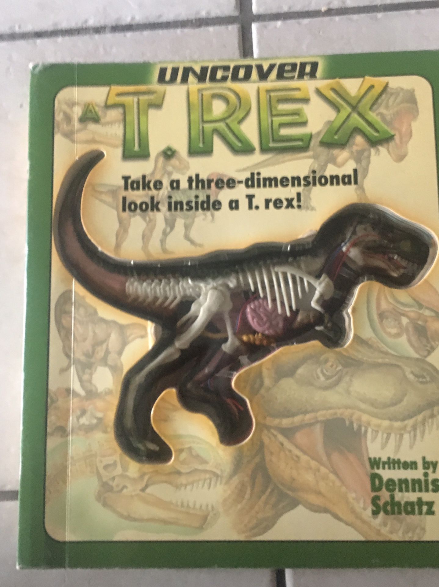 3-D T-Rex anatomy book