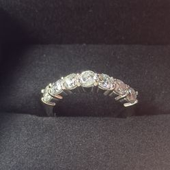 2.8kt Diamond Ring 14k White Gold