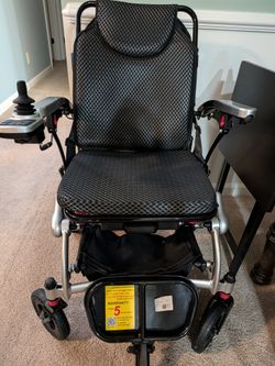 Electric Wheelchair with Joystick with Charger