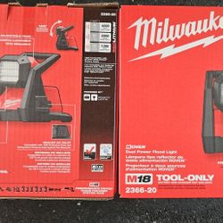 Milwaukee
M18 GEN-2 18-Volt Lithium-Ion Cordless 4000 Lumens ROVER LED AC/DC Flood Light (Tool-Only)