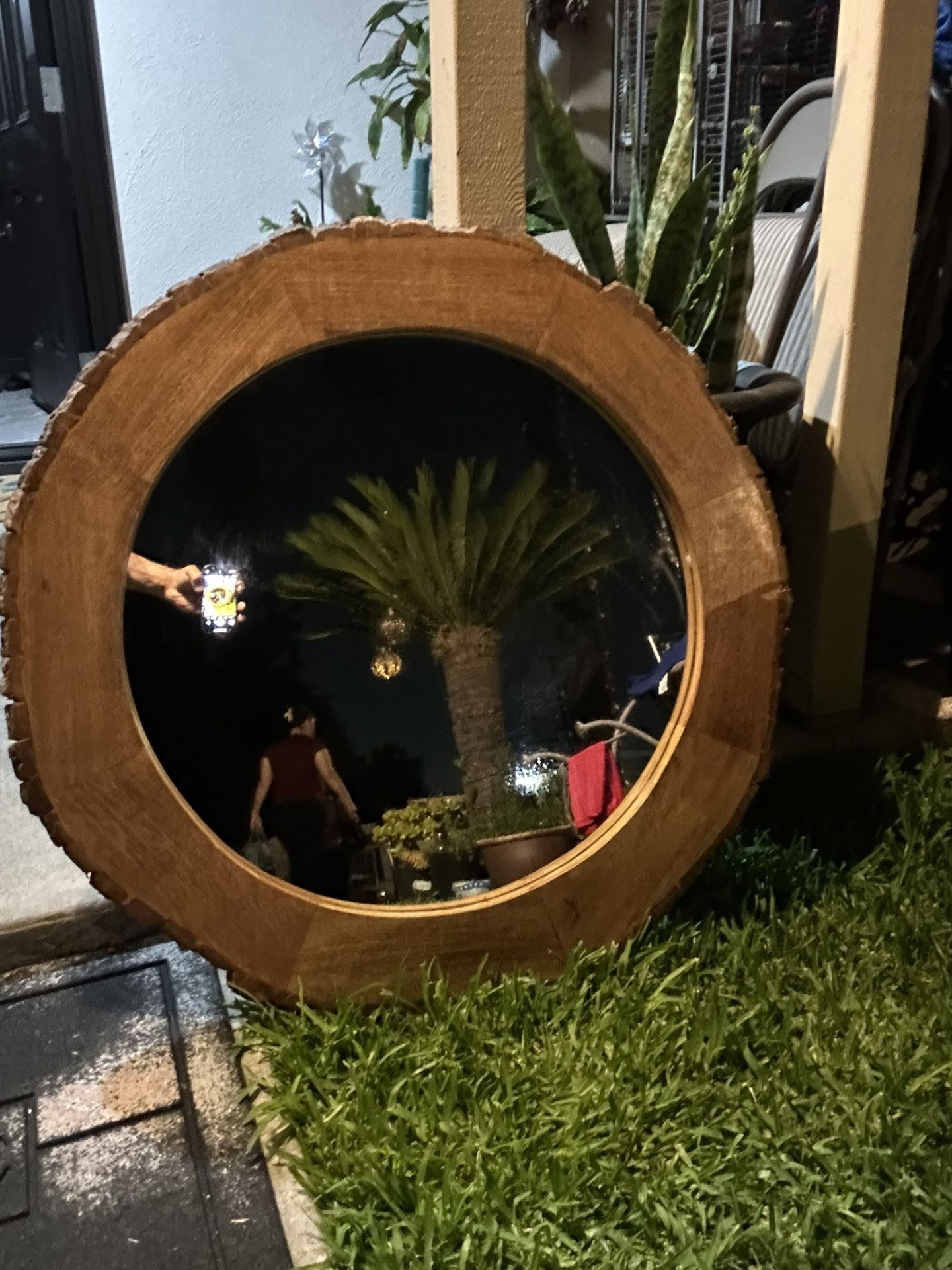 Wood Frame Mirror