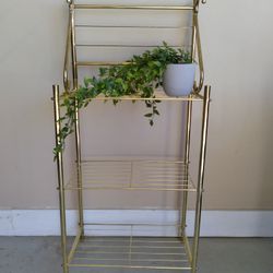 Vintage Brass Plant Stand