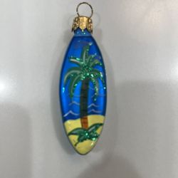 Old World Christmas Surfboard Ornament
