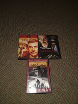 Sean Connery dvd movie lot