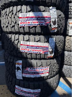 🚘🚨vendo set de llantas Lt 265 75 16 American R/T tires