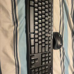 Wireless Logitech Mouse/Keyboard Combo