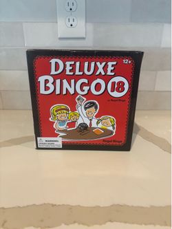 Regal Games Deluxe Bingo Game Set with Cage, Board, Balls, 18 Cards, and Chips