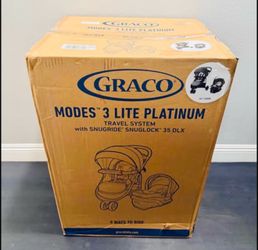 NEW Graco Modes 3 Lite Platinum Travel System for sale