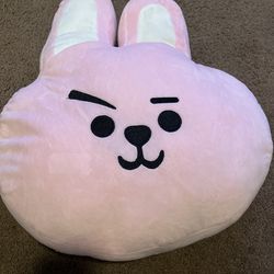 Aurora Lovable BT21 Cooky Stuffed Doll - Collectible Fun - Delightful Cuteness - Pink 15 Inches