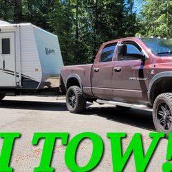 I TOW! DODGE 1 TOW. TOW 5TH WHEELS AND TRAILERS AND MORE!