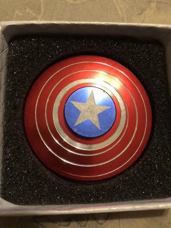 Captain America fidget spinner