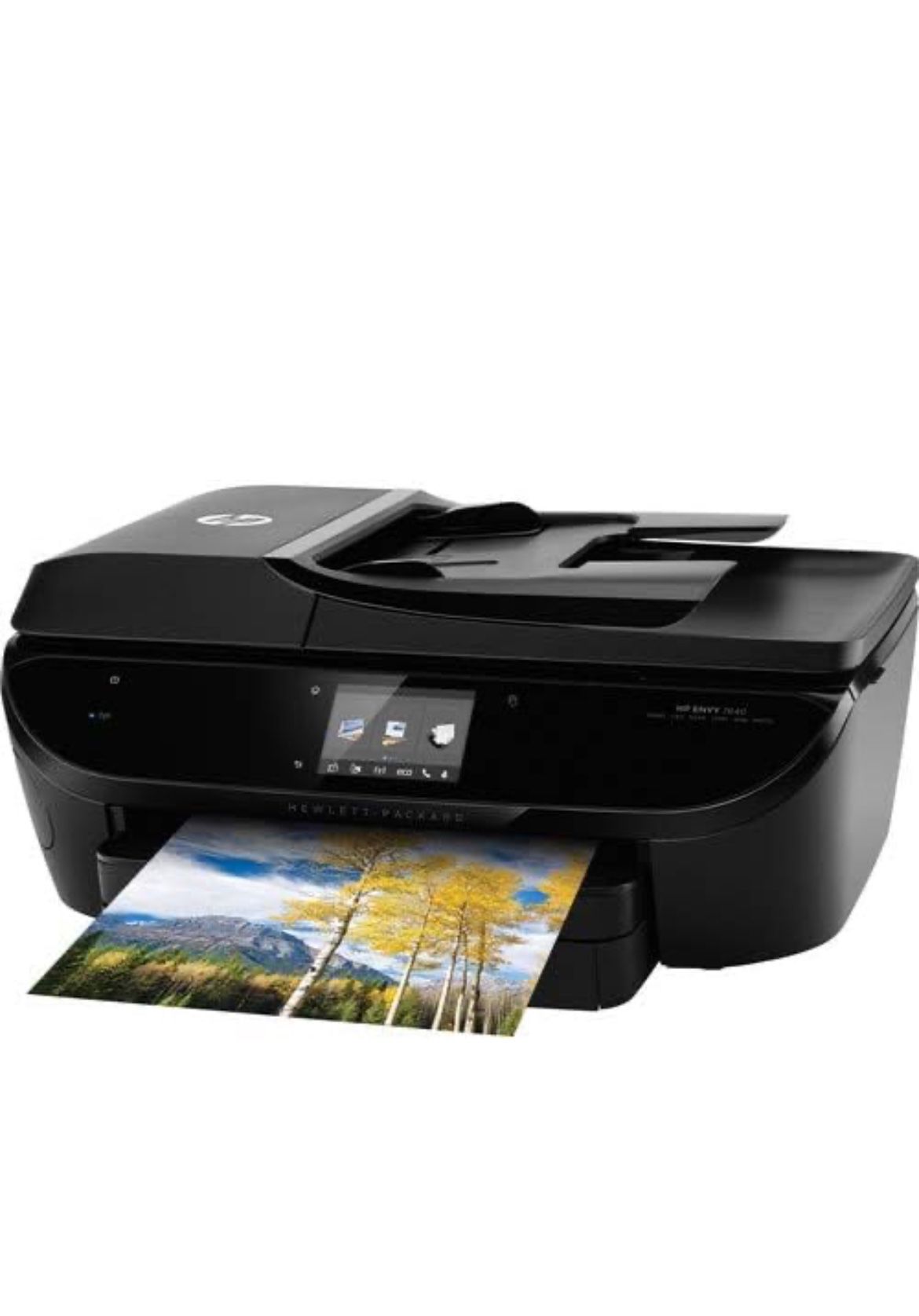 HEE7640 Envy Wireless 7640 e-All-in-One Photo Copier, Scanner, Fax and Printer with Mobile Printing, Duplex, Up to 22 ppm, Up to 4800 x 1200 dpi