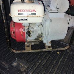 Honda pump with hose