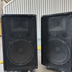 EV T52+ Pair – 300W Passive PA Stage Monitors