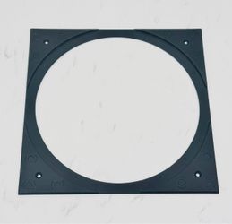 Sonance Medium Square Adapter for Micro Trim Grille, Black