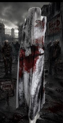 Zombie bride costume size small medium