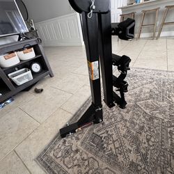 MaxxHaul Hitch Mount 4 Bike Rack 150 lb Capacity Heavy‑Duty Swing Down Design